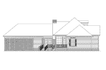Country House Plan Left Elevation - Grantshire Country Home 021D-0013 - Search House Plans and More