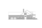 Country House Plan Left Elevation - Lindbergh Neoclassical Home 021D-0018 | House Plans and More