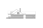 Country House Plan Right Elevation - Lindbergh Neoclassical Home 021D-0018 | House Plans and More