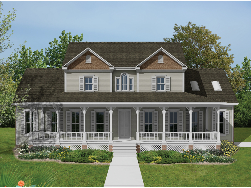 High Meadow Country Farmhouse Plan 021D-0021 | House Plans and More