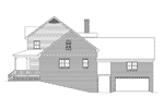 Country House Plan Right Elevation - High Meadow Country Farmhouse 021D-0021 | House Plans and More