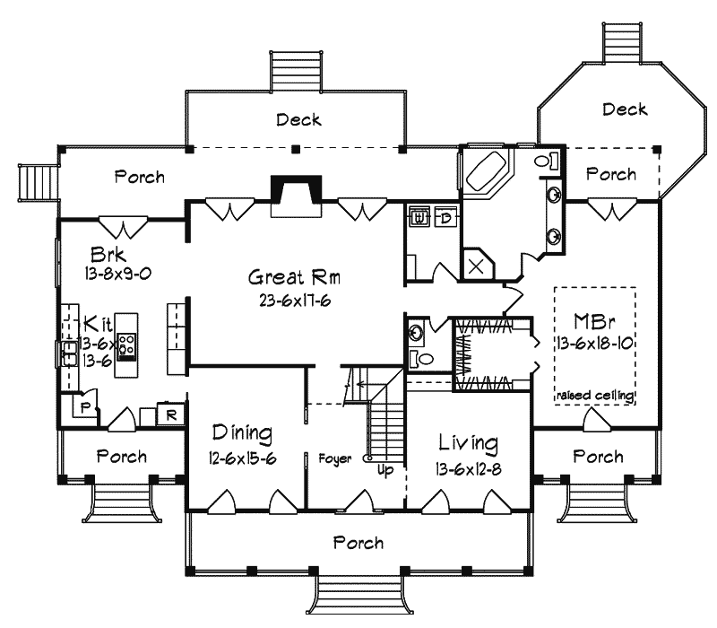 Coventry Forest Plantation Home Plan 023D0001 House