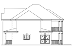 Multi-Family House Plan Right Elevation - Cottonwood Place Duplex 023D-0013 - Search House Plans and More