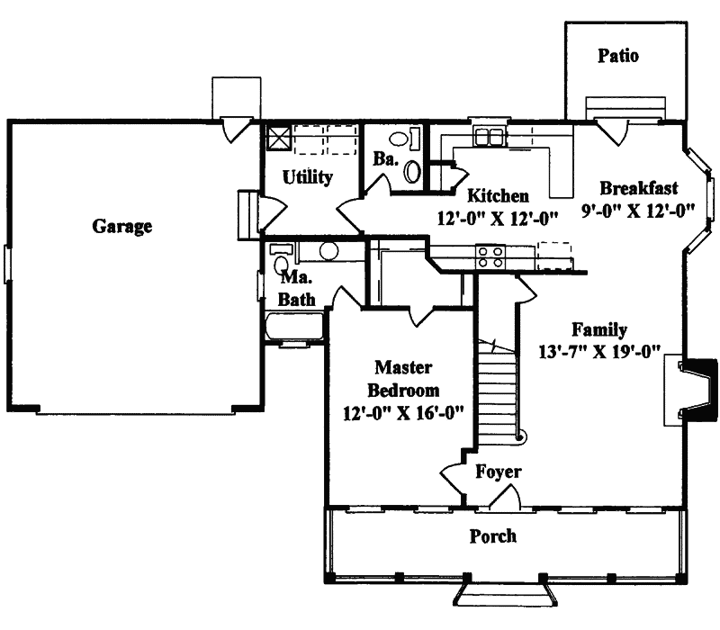 Waterford Creek Country Home Plan 024D-0007 - Shop House Plans and More