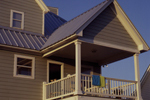 Craftsman House Plan Balcony Photo - Parham Raised Coastal Home 024D-0013 - Shop House Plans and More