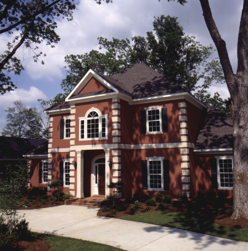 Luxury House Plan Front Photo 01 - Whitemire Luxury Colonial Home 024D-0058 - Shop House Plans and More