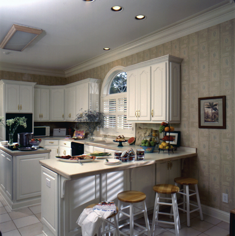 Luxury House Plan Kitchen Photo 02 - Whitemire Luxury Colonial Home 024D-0058 - Shop House Plans and More
