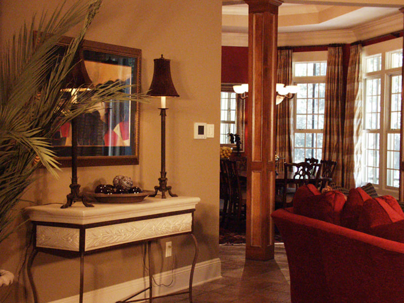 Traditional House Plan Living Room Photo 03 - Cross Hill Craftsman Farmhouse 024D-0062 - Search House Plans and More