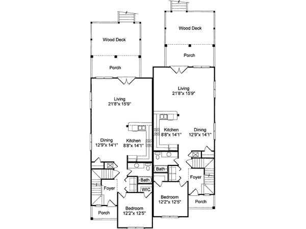 Home Plan First Floor 024D-0073