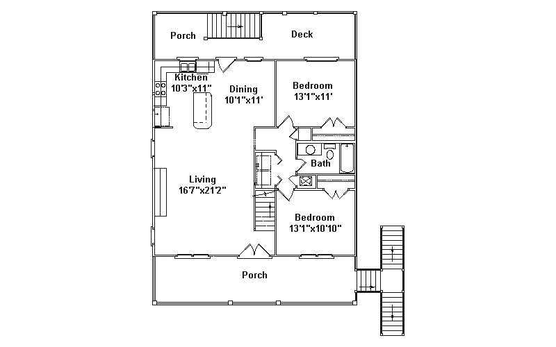 Cumberland Island Coastal Home Plan 024D-0258 - Search House Plans and More