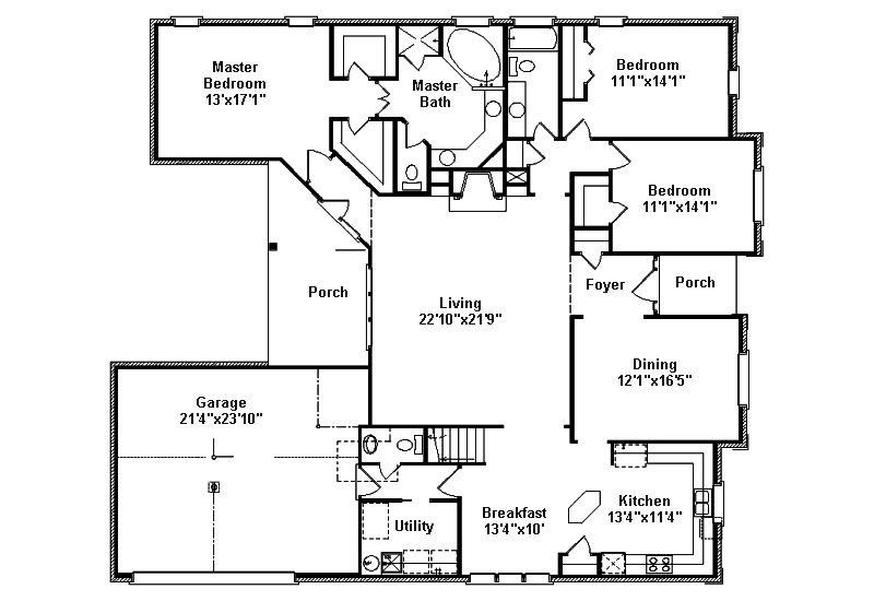 Manley Ferry Traditional Home Plan 024D-0464 - Shop House Plans and More