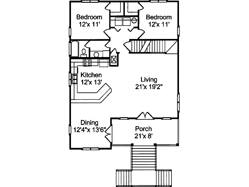 Seashore Raised Style Home Plan 024D 0472 Shop House Plans And More