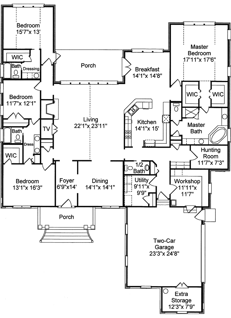 Pleasant Ridge Neoclassic Home Plan 024D-0639 - Shop House Plans and More