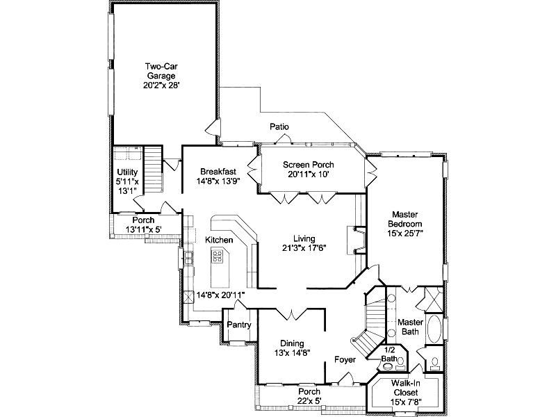 Pacland Hill Craftsman Home Plan 024D-0647 - Shop House Plans and More