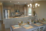 Sunbelt Home Plan Kitchen Photo 03 - Clements Cove Lowcountry Home 024D-0813 | House Plans and More