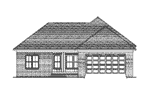 Cabin & Cottage House Plan Rear Elevation - 024D-0818 | House Plans and More
