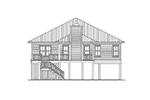 Farmhouse Plan Rear Elevation - 024D-0819 | House Plans and More