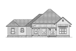 Acadian House Plan Front Elevation - 024D-0820 | House Plans and More