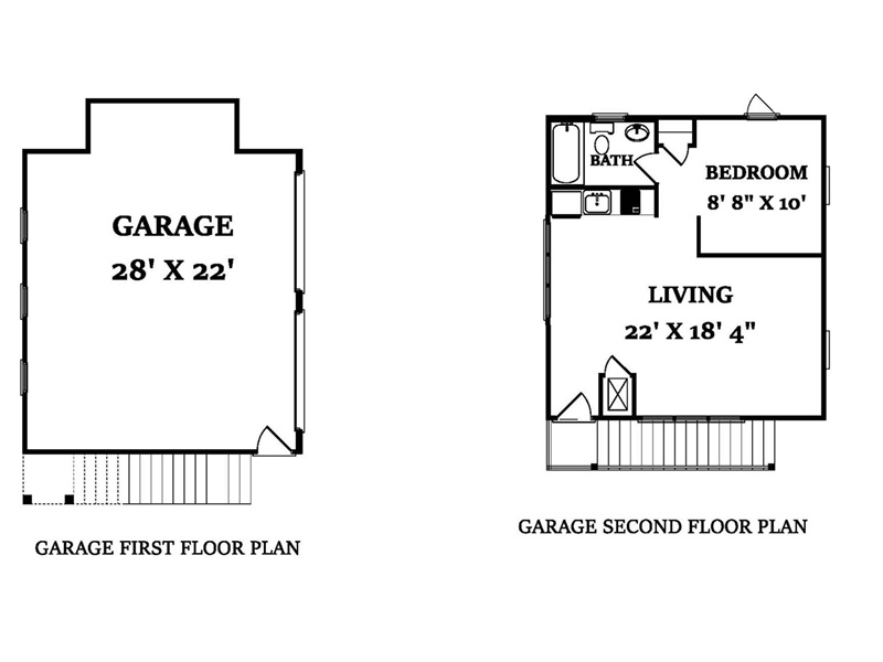Farmhouse Plan Garage Photo - 024D-0820 - Shop House Plans and More