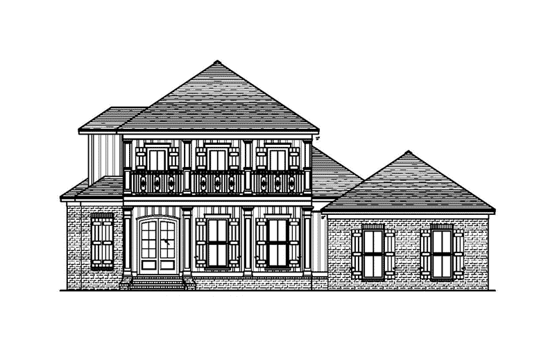 Plantation House Plan Front Elevation - 024D-0821 | House Plans and More
