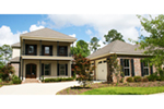 Lowcountry House Plan Front of Home - Chamberland Southern Home 024D-0821 - Search House Plans and More
