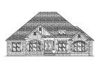 Country House Plan Front Elevation -  024D-0822 | House Plans and More