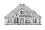 Southern House Plan Front Elevation -  024D-0824 | House Plans and More