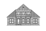 Lowcountry House Plan Front Elevation - Bay Springs Southern Home 024D-0827 - Search House Plans and More