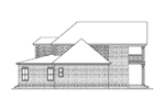 Rustic Home Plan Left Elevation - 024D-0827 | House Plans and More