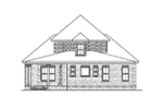 Lowcountry House Plan Right Elevation - Bay Springs Southern Home 024D-0827 - Search House Plans and More