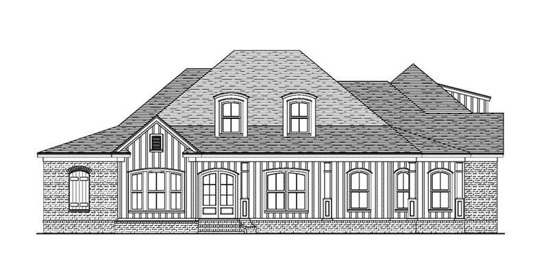European House Plan Front Elevation -  024D-0828 | House Plans and More