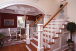 Lowcountry House Plan Stairs Photo - Gulfview Lowcountry Home 024S-0010 | House Plans and More