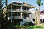 Adobe House Plans & Southwestern Home Design Front Photo 04 - Seabrook Southern Home 024S-0011 - Shop House Plans and More