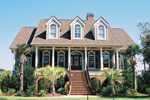 Impressive Raised Southern Lowcountry Home 