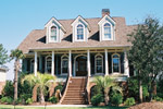 Traditional House Plan Front Photo 01 - Low Country Home Plans | Southern Low Country House Plans