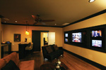 Arts & Crafts House Plan Media Room Photo 01 - Hamilton Creek Green Home 024S-0024 - Search House Plans and More