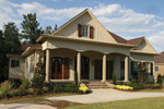 Waterfront House Plan Front of House 024S-0025