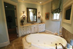 Waterfront House Plan Master Bathroom Photo 12 - Briley Southern Craftsman Home 024S-0025 | House Plans and More