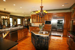 Waterfront House Plan Kitchen Photo 02 - Dickerson Creek Rustic Home 024S-0026 | House Plans and More