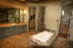 Waterfront House Plan Master Bathroom Photo 01 - Dickerson Creek Rustic Home 024S-0026 | House Plans and More