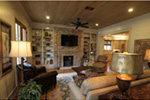 Southern House Plan Living Room Photo 01 - Cottonlane Lowcountry Home 024S-0028 - Search House Plans and More