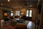 Shingle House Plan Living Room Photo 04 - 024S-0028 | House Plans and More