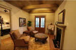 Southern House Plan Sitting Room Photo 01 - Cottonlane Lowcountry Home 024S-0028 - Search House Plans and More