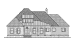 Front Elevation - Dianne Hill Lowcountry Home  024S-0029 | House Plans and More