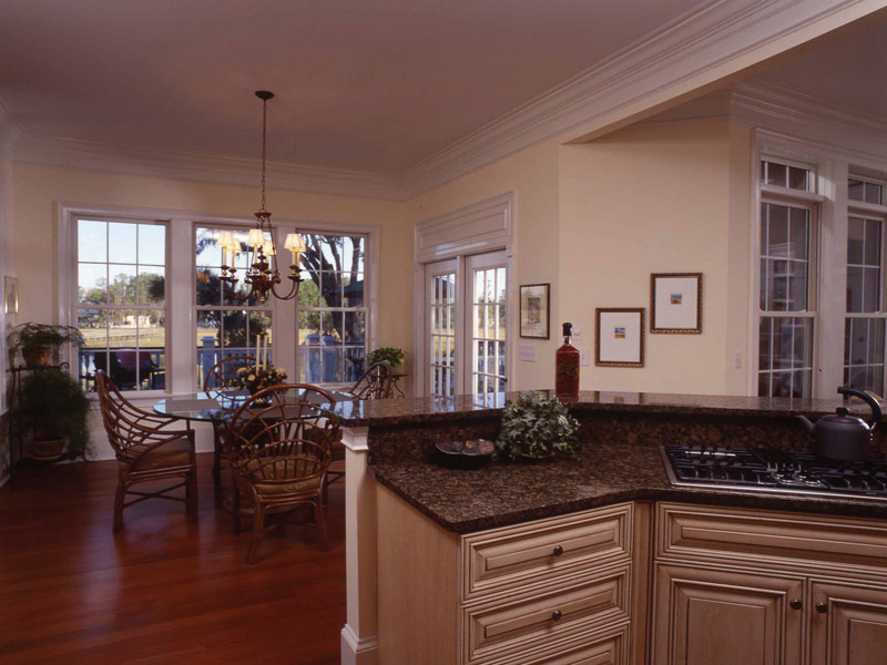 Waterfront House Plan Breakfast Room Photo 02 - Highcroft Manor Luxury Home 024S-0037 - Search House Plans and More
