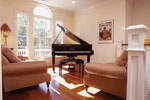 Waterfront House Plan Music Room Photo 01 - Highcroft Manor Luxury Home 024S-0037 - Search House Plans and More