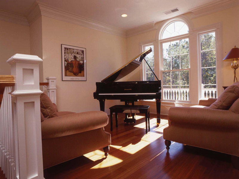 Waterfront House Plan Music Room Photo 02 - Highcroft Manor Luxury Home 024S-0037 - Search House Plans and More