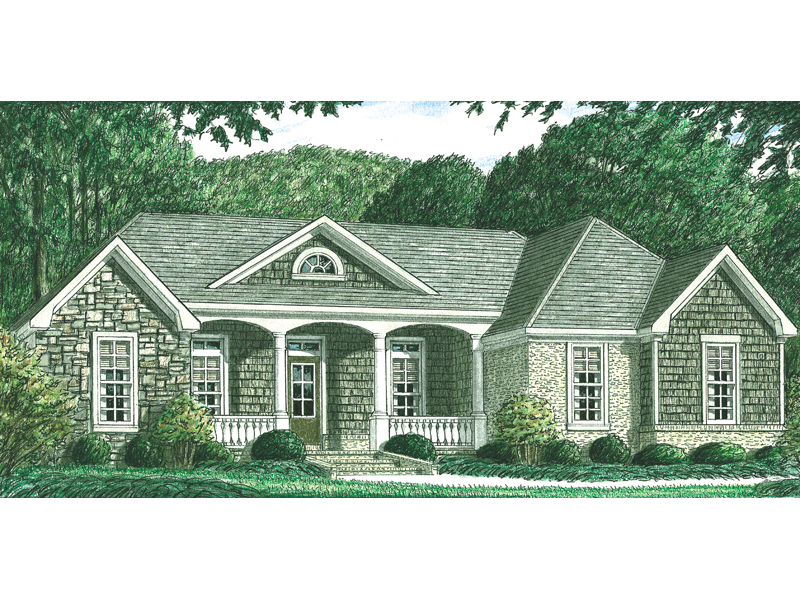 Britton Hill Ranch Home Plan 025D0013 Search House Plans and More