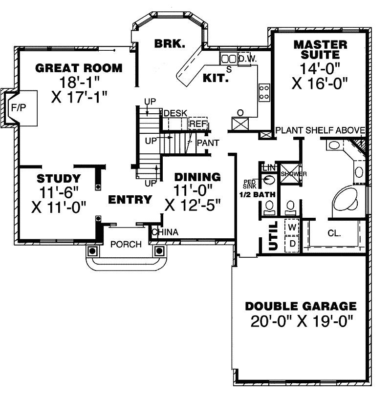 Salisbury Southern Home Plan 025D-0079 - Shop House Plans and More