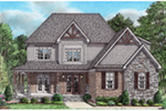 Arts & Crafts House Plan Front of House 025D-0111